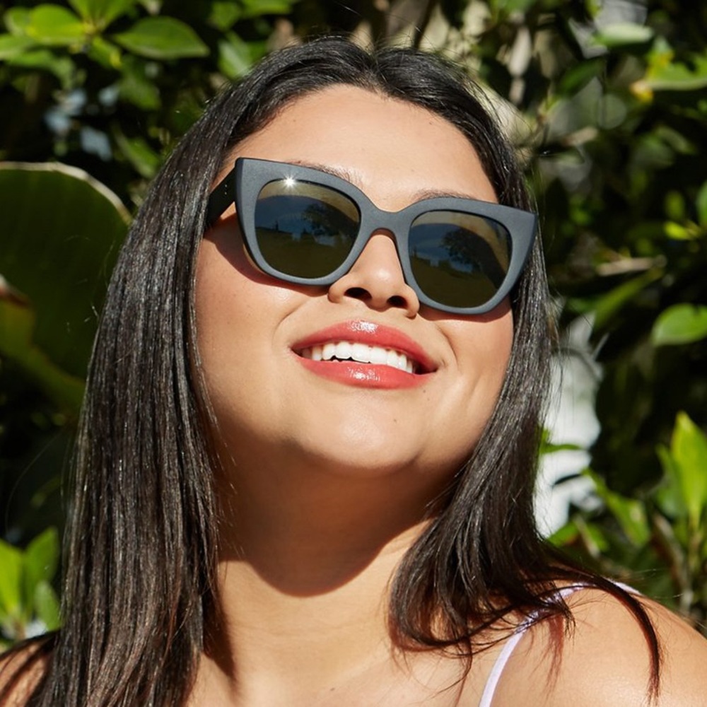 TOMS oversized, slightly cat-eye Sydney Sunglasses
